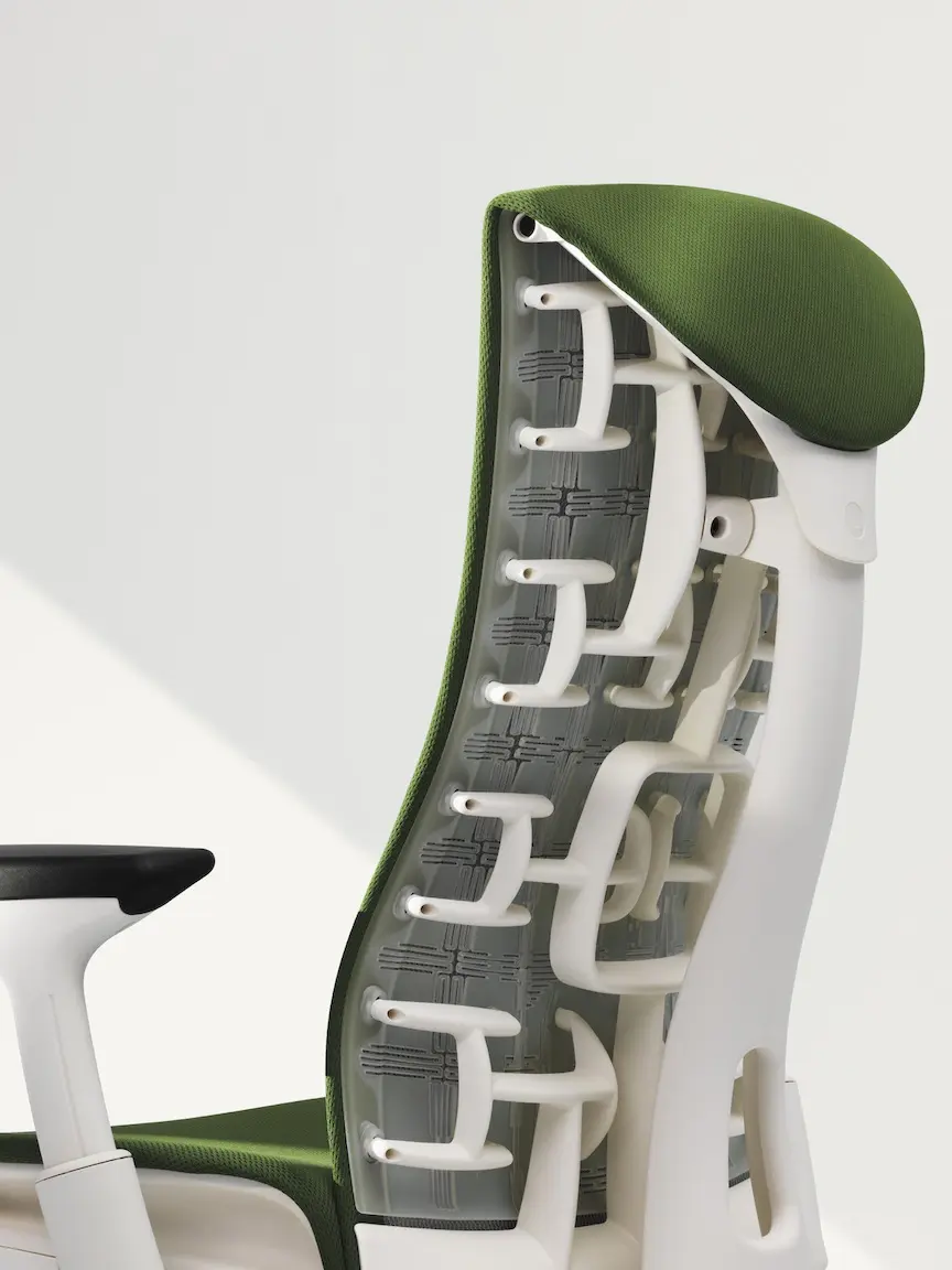 herman miller loyalbrand embody groen wit