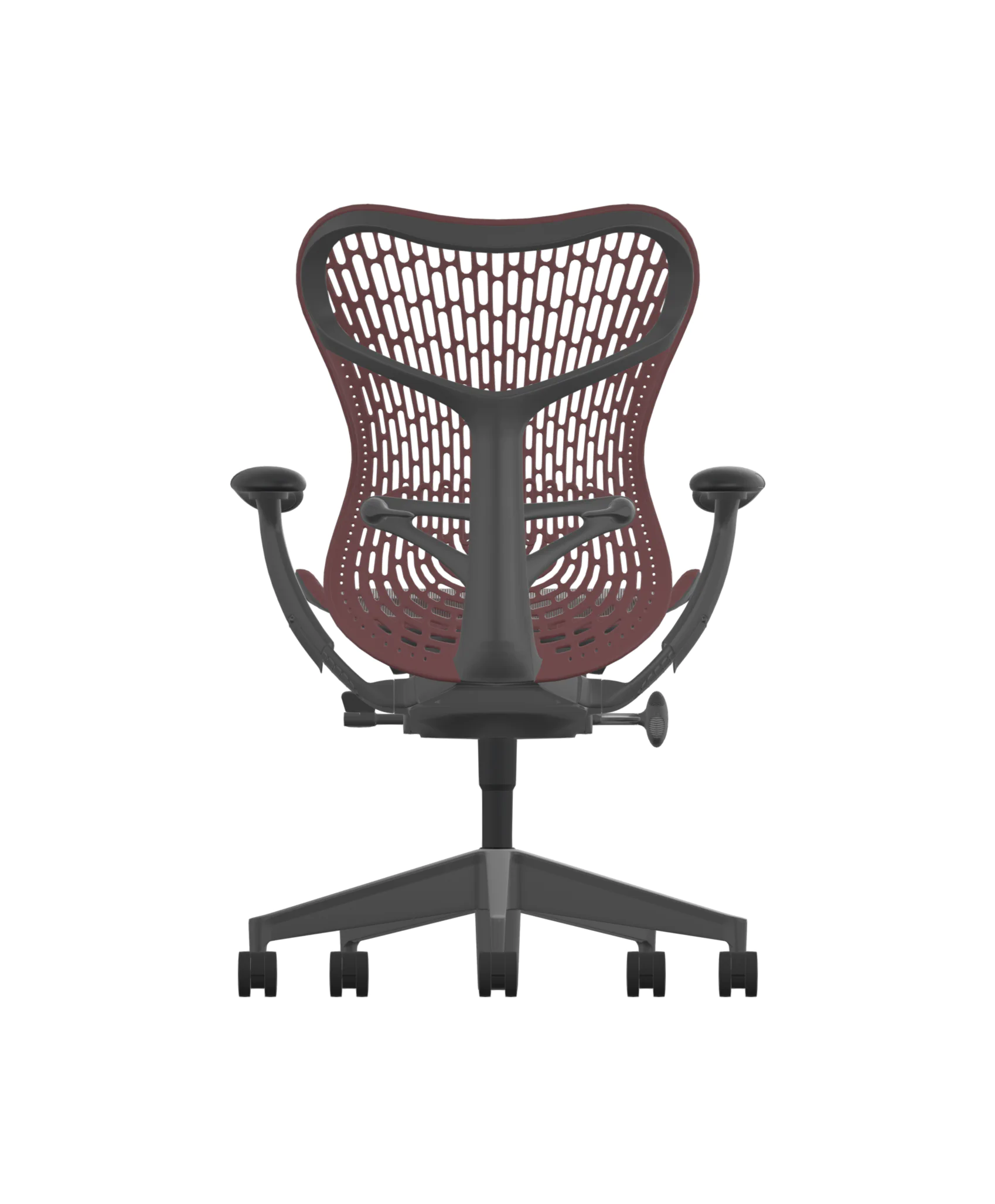 Herman Miller Mirra – Cordovan – TriFlex Back – Graphite Frame