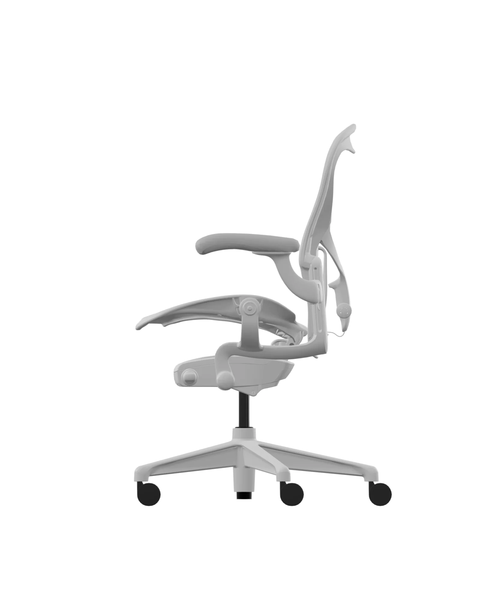 Herman Miller Aeron – Size B – Mineral Aluminum Upgrade