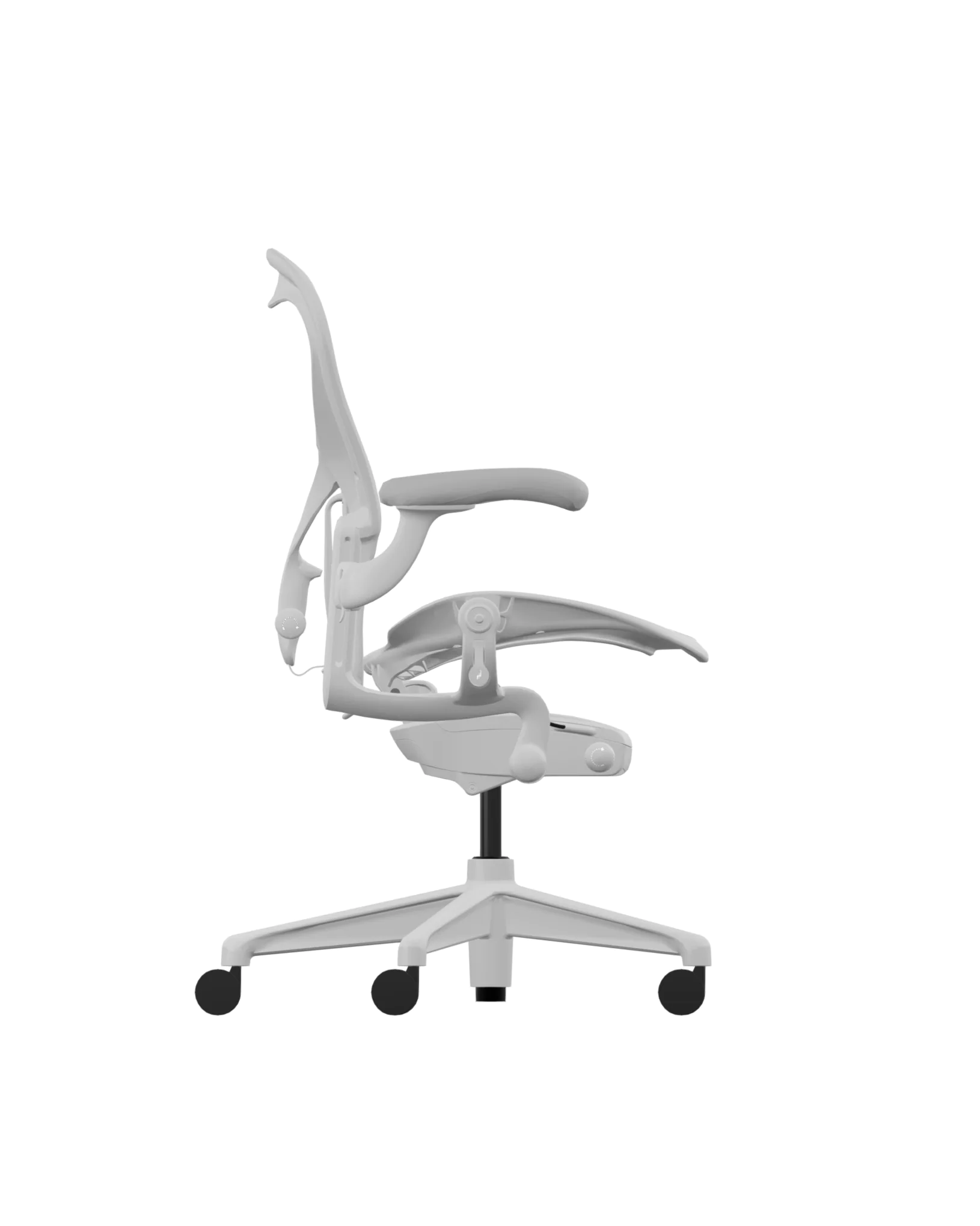 Herman Miller Aeron – Size B – Mineral Aluminum Upgrade
