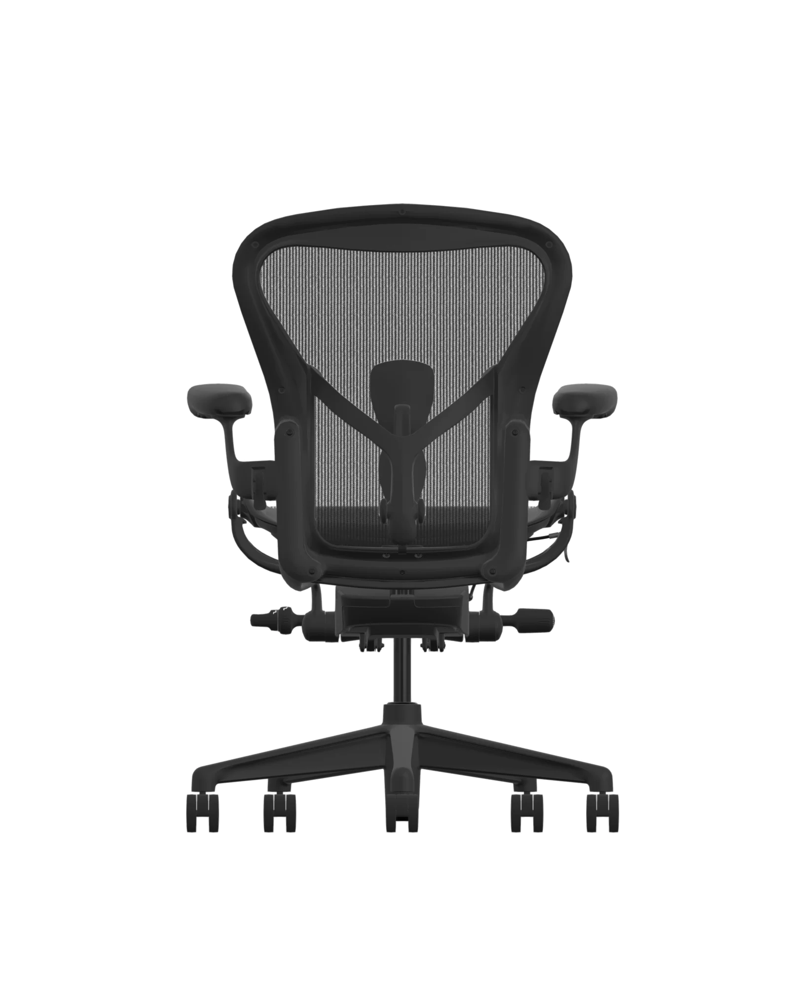 Herman Miller Aeron – Size B – Onyx Polymer base Order It Here