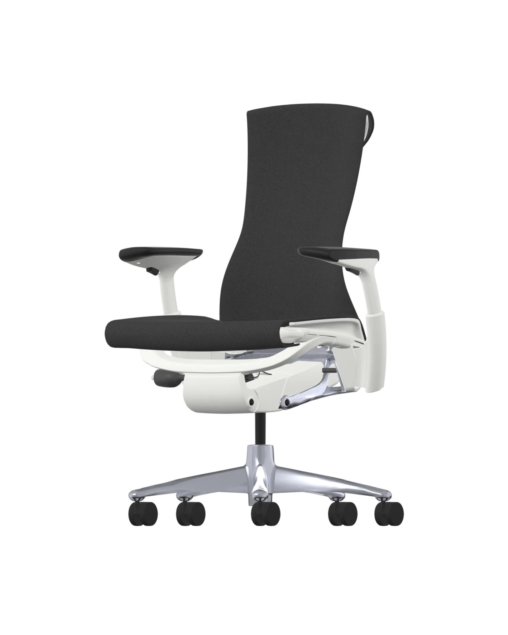 Herman Miller Embody – Black Sync – White Frame – Aluminium Upgrade Wit ...