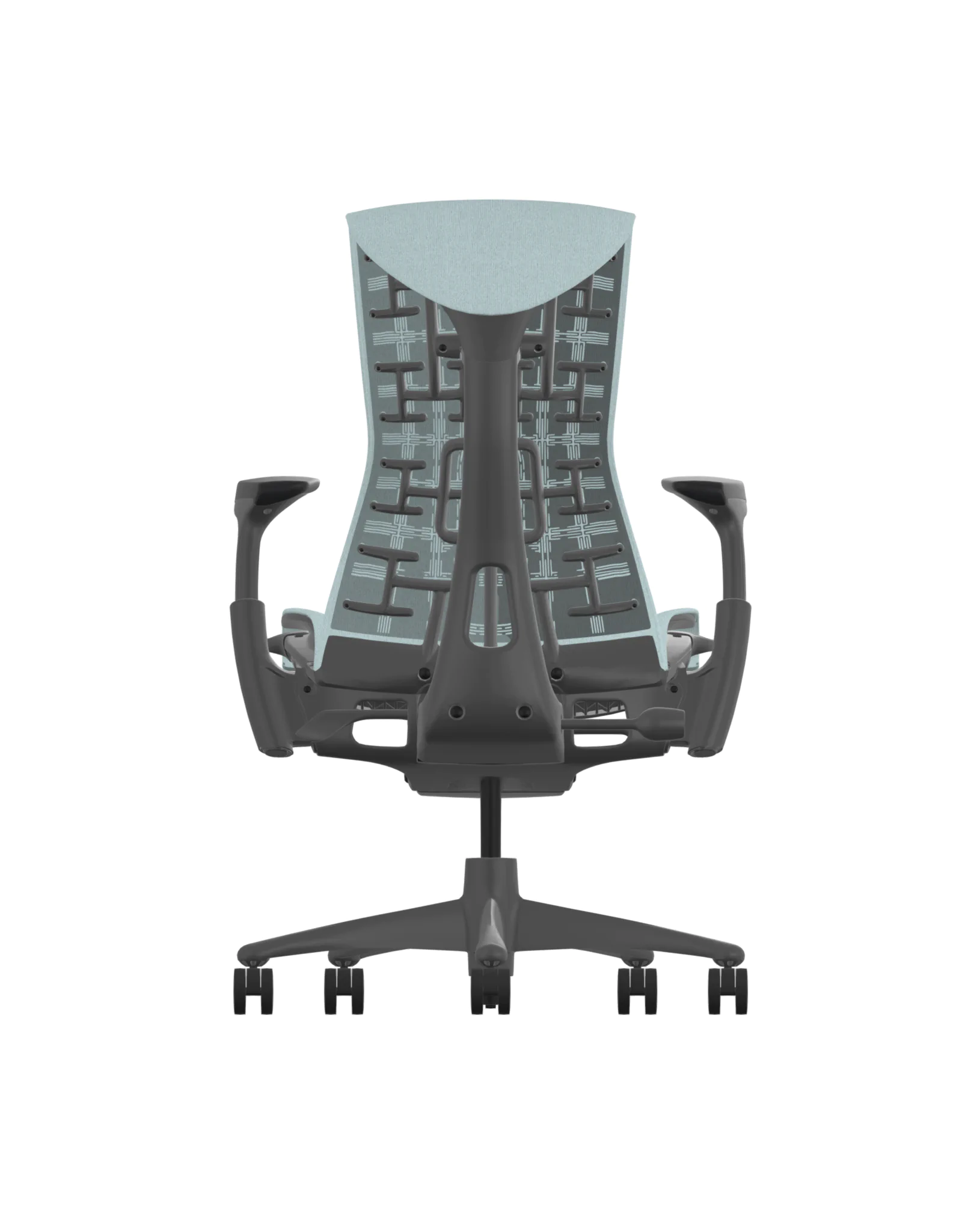 Herman Miller Embody – Glacier Sync – Graphite Frame