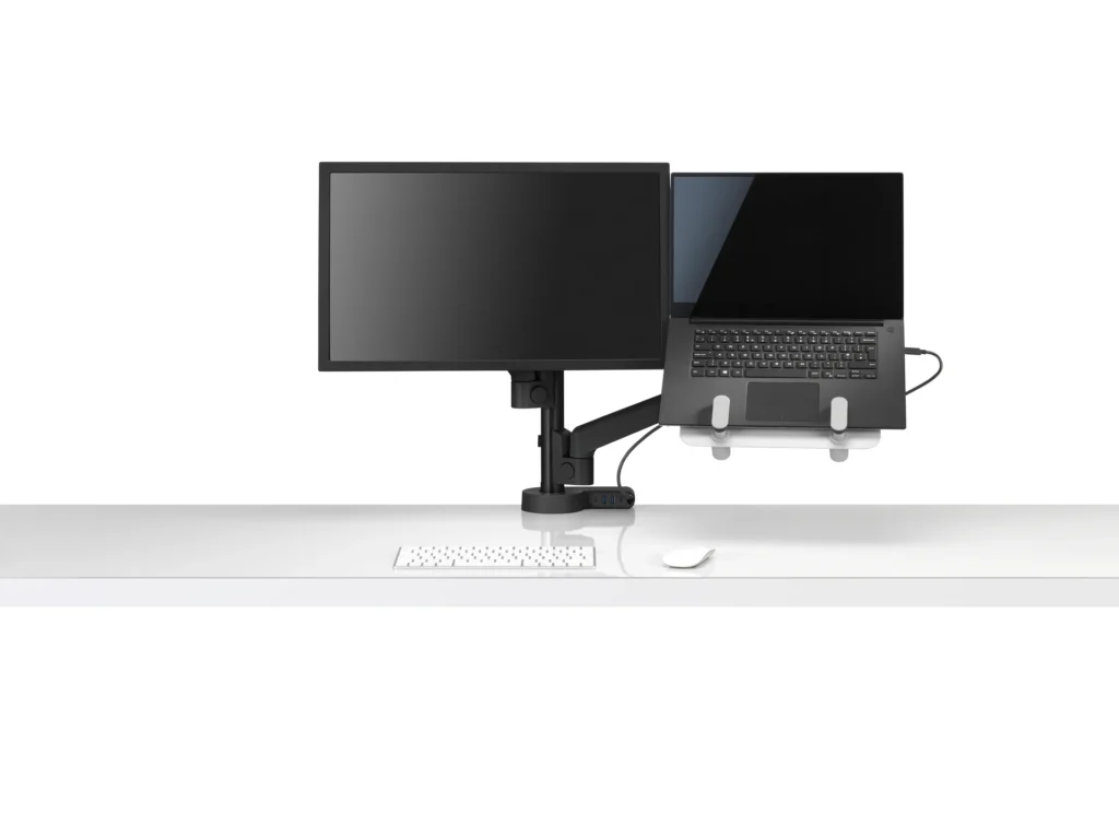 Lima Monitor Arm - white black - LoyalBrand B2B